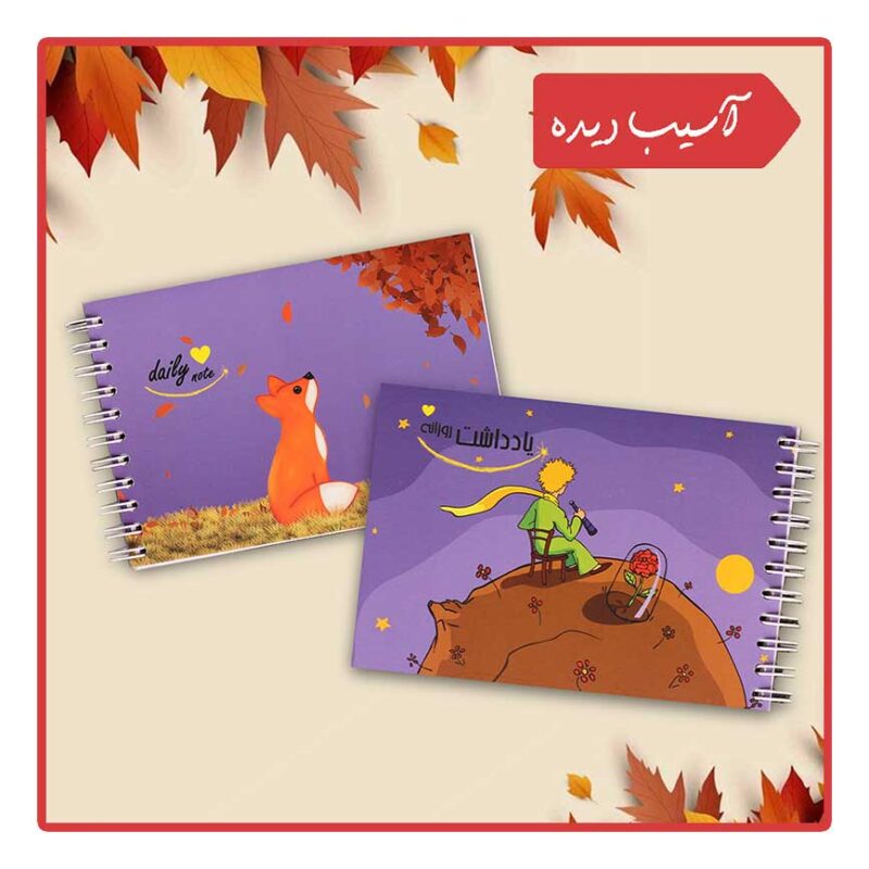یادداشت روزانه من طرح 4 (شازده کوچولو)